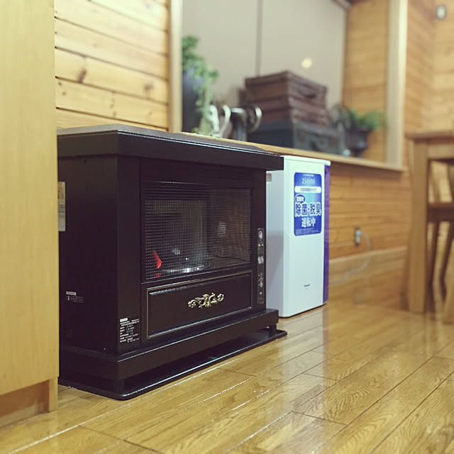 次亜塩素酸空気清浄機/アンティークストーブ/暖房器具/レトロ雑貨/フェイクグリーン...などのインテリア実例 - 2020-12-27 17:52:03