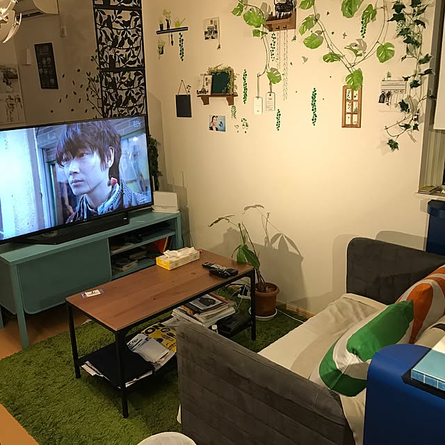 リビング/IKEA/セリアのインテリア実例 - 2017-05-01 18:25:25