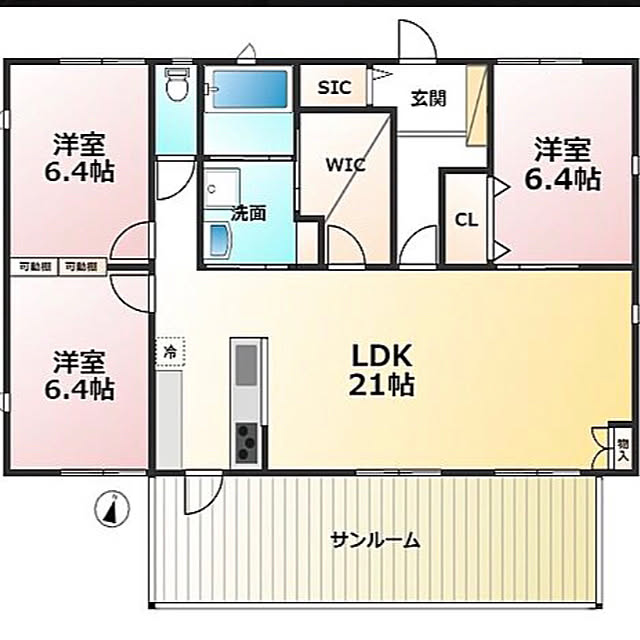 部屋全体のインテリア実例 - 2023-11-02 11:01:11