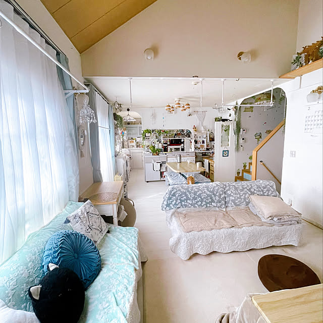 2階のLDK/RCの皆さまに感謝♡/素敵な出逢いを大切に/部屋全体/コメントお気遣いなく(⁎ᴗ͈ˬᴗ͈⁎)...などのインテリア実例 - 2023-02-26 11:22:46