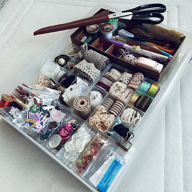 DIY 手芸用品収納のインテリア・手作りの実例 | RoomClip DIY 手芸用品収納のインテリア・手作りの実例 | RoomClip