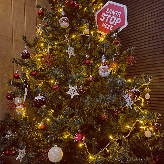 部屋全体/クリスマスディスプレイ/クリスマス/クリスマスツリー/テラスのインテリア実例 - 2023-11-19 23:40:03