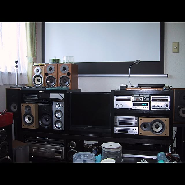 オーディオルーム/オーディオ/オーディオ機器/シアタールーム/部屋全体のインテリア実例 - 2023-01-15 15:27:35