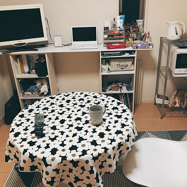DIY/一人暮らし/カフェ風/ニトリ/ホワイトインテリア...などのインテリア実例 - 2020-03-22 21:48:01