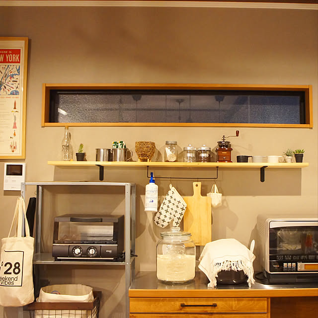 キッチン/IKEA/DIY/セリア/100均...などのインテリア実例 - 2019-02-18 11:24:48