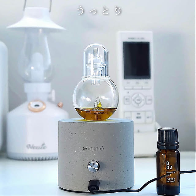chibinoriの-【レビュー特典】アットアロマ orb オーブ 本体 nebulizing diffuser @aroma ネブライザー式 ディフューザー 広範囲 最大約70m2 ルームフレグランス フラスコ ミスト 噴霧方式 エッセンシャルオイル USBの家具・インテリア写真