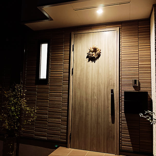 リース/冬支度/クリスマス/玄関/入り口のインテリア実例 - 2019-11-07 21:26:52