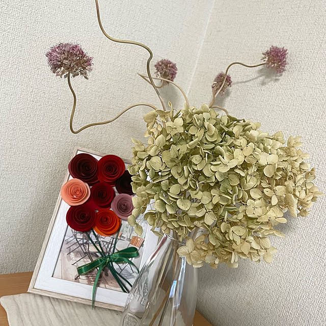 DIY/セリア/ハンドメイド/カフェ風/ドライフラワー...などのインテリア実例 - 2022-05-24 07:24:46
