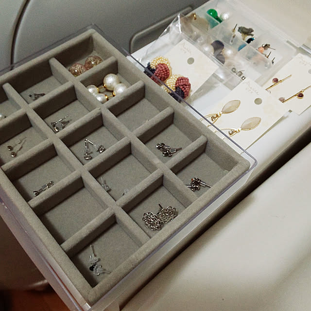 バス/トイレ/いつもいいねやコメありがとうございます♡/アクセサリー収納/アクセサリーケース/naturalkitchen＆...などのインテリア実例 - 2020-09-17 19:04:33