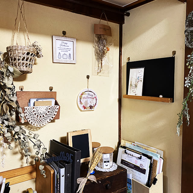 ポストカード/カフェ風インテリア/カフェ風/ナチュラル素材/カフェ気分☕...などのインテリア実例 - 2022-10-25 08:06:48