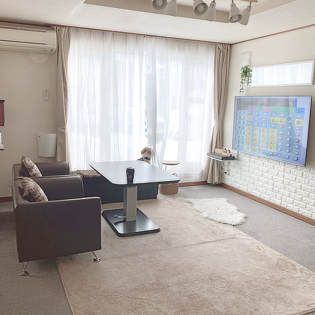 ニトリ 昇降式ダイニングテーブル(コラボ120DT DBR) - 通販 ニトリ 昇降式ダイニングテーブル(コラボ120DT DBR) - 通販