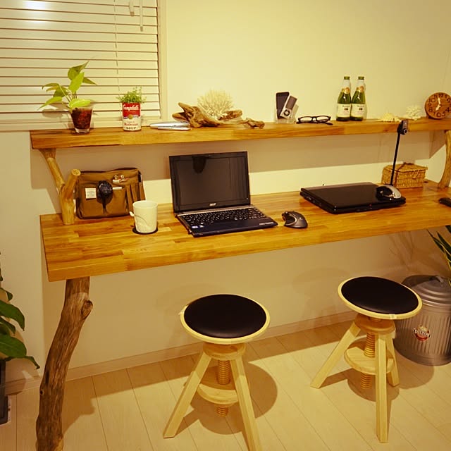 机/流木/DIY/IKEA/観葉植物のインテリア実例 - 2014-09-03 11:08:48