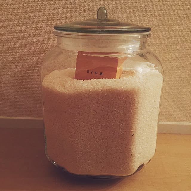 米びつ ガラスジャーのおすすめ商品とおしゃれな実例 米びつ ガラスジャーのおすすめ商品とおしゃれな実例