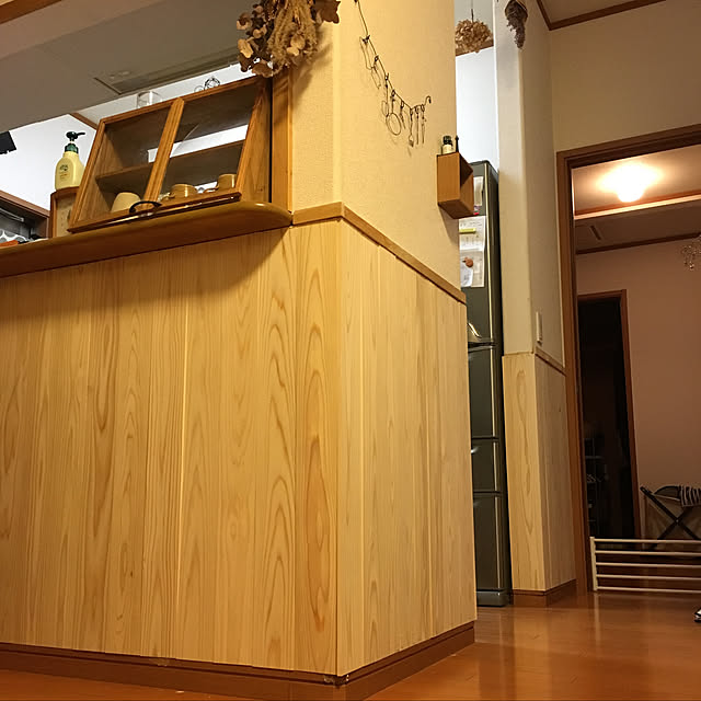 腰板DIY/杉板/DIY/手作り/暮らし...などのインテリア実例 - 2019-06-04 09:14:40