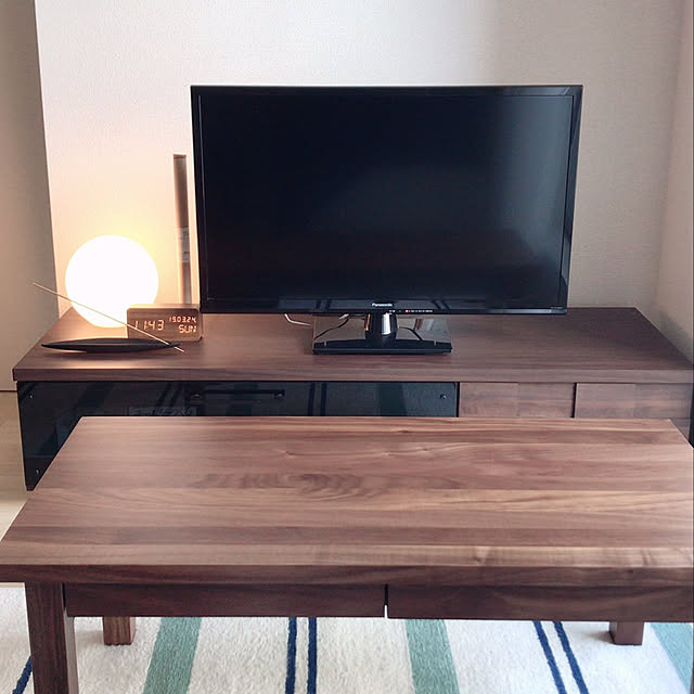 無印良品 無垢材ローテーブル・ウォールナット材・90×60cm 無印良品 無垢材ローテーブル・ウォールナット材・90×60cm