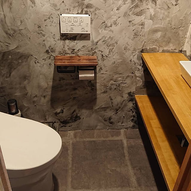 バス/トイレ/マンション暮らし/男前のインテリア実例 - 2021-01-28 22:25:13