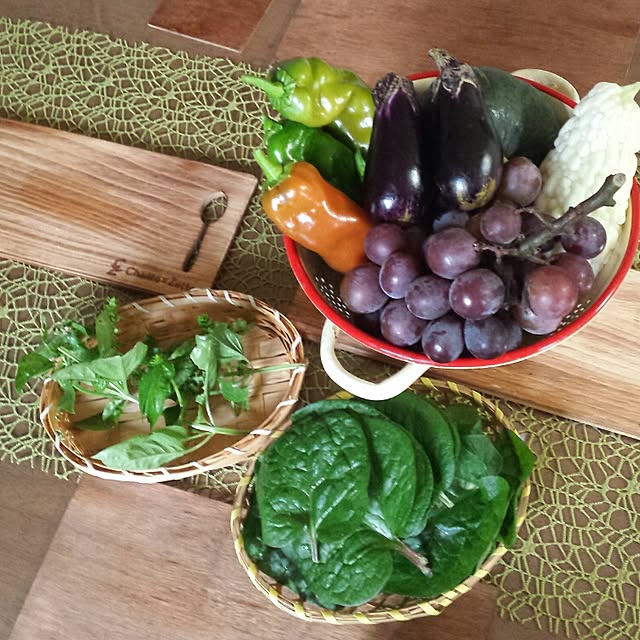 机/雑貨/今年の夏野菜のインテリア実例 - 2015-09-03 16:14:24