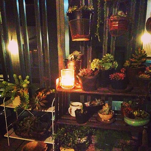 棚/DIY/キャンドル/手作り/照明...などのインテリア実例 - 2015-11-05 01:25:55