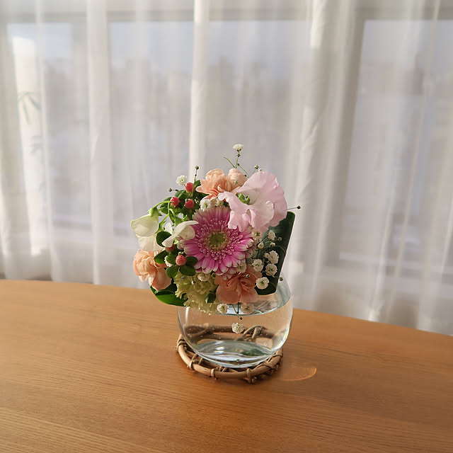 部屋全体/花のある暮らし/植物/無印良品/お花...などのインテリア実例 - 2020-03-21 14:24:34