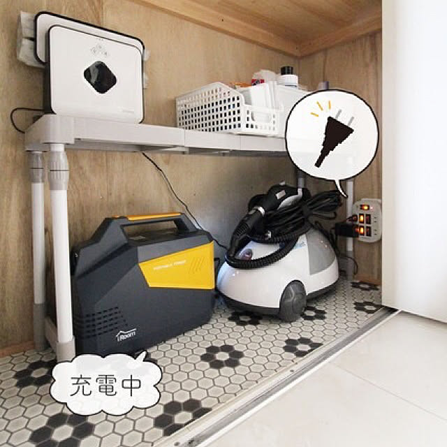 ポータブル電源/コンセント/注文住宅/家づくり/収納アイデア...などのインテリア実例 - 2020-10-03 07:39:02