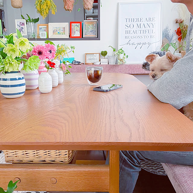 プチ贅沢/犬との暮らし/Ig→risa6100/犬と暮らす/花のある暮らし...などのインテリア実例 - 2021-04-02 20:51:35