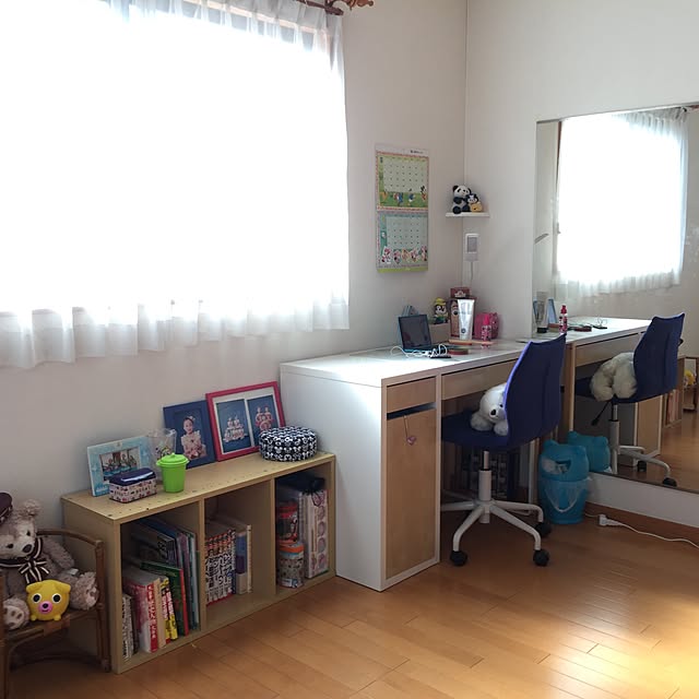 部屋全体/IKEA/DIY/ナチュラル/ニトリのインテリア実例 - 2017-06-18 07:08:01