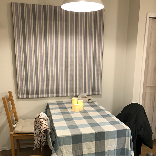 IKEA イケア テーブルクロス チェック模様 ブルー 青 145x240cm IKEA イケア テーブルクロス チェック模様 ブルー 青 145x240cm