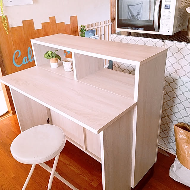 キッチンカウンター 間仕切り テーブル 幅90cm 作業台 キッチンカウンター 間仕切り テーブル 幅90cm 作業台