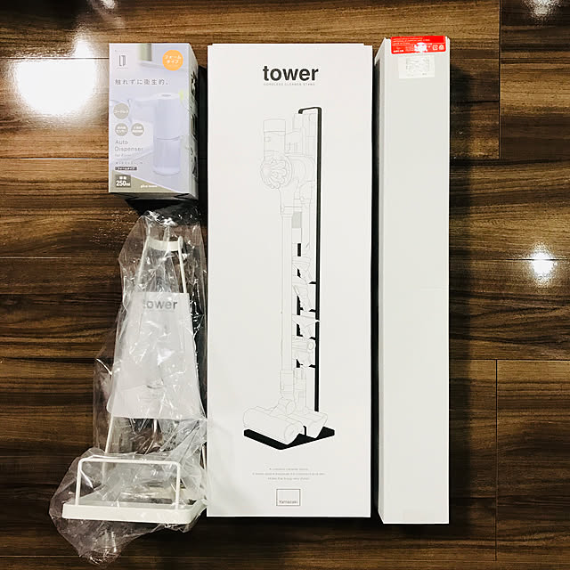 ソープディスペンサー/クリーナースタンド/靴べら/RoomClipショッピング/おうち見直しキャンペーン...などのインテリア実例 - 2022-02-03 10:17:01