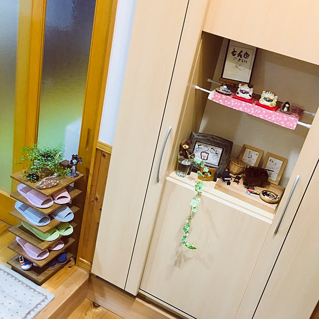 玄関/入り口/ナチュラル/観葉植物のインテリア実例 - 2018-08-06 21:02:10