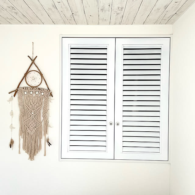 Boho Style/ルーバー扉/西海岸インテリア/ルーバー扉DIY/キャビネット...などのインテリア実例 - 2023-05-28 10:44:52