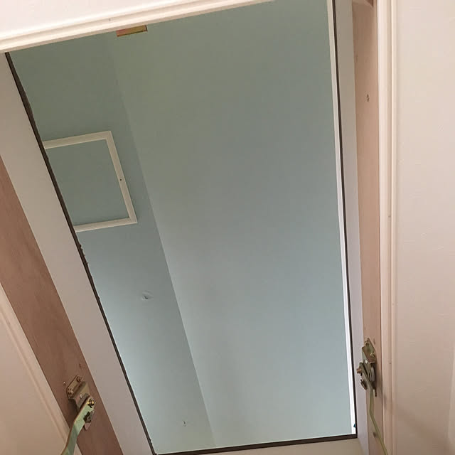 壁/天井/天井クロス/アクセントクロス ブルー/小屋裏収納のインテリア実例 - 2018-05-17 21:52:14