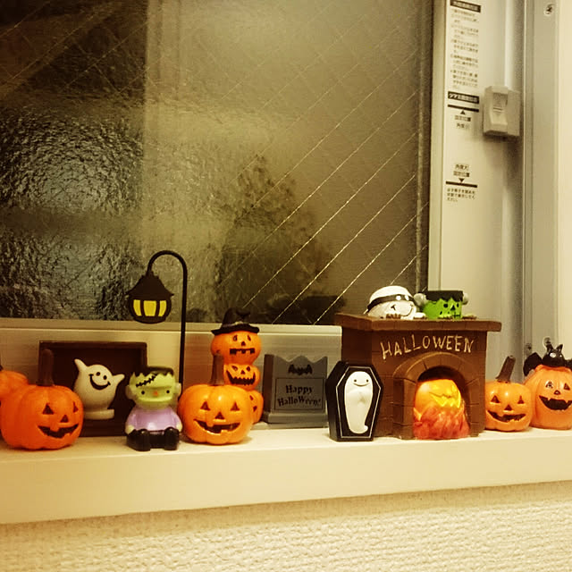 バス/トイレ/ハロウィーン/seria/DAISO♥/パンプキン...などのインテリア実例 - 2017-09-13 00:11:04