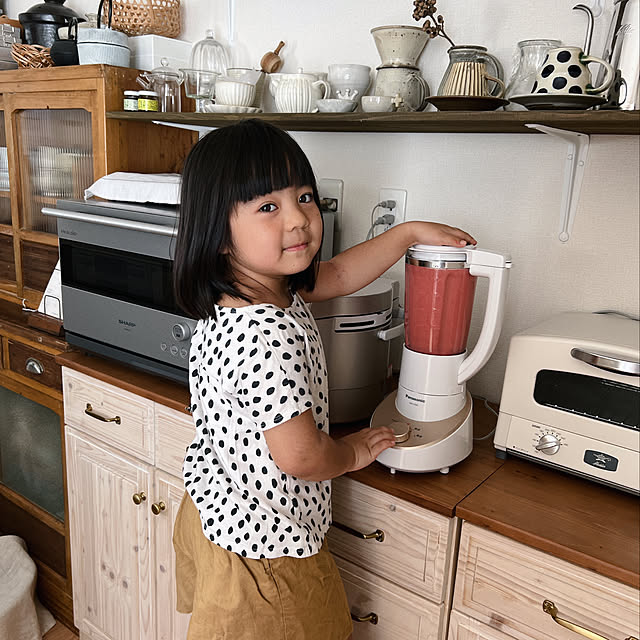 Panasonicミキサー/おやつの時間/今日のおやつ/スムージー作り/新築一戸建て...などのインテリア実例 - 2022-09-12 15:42:09