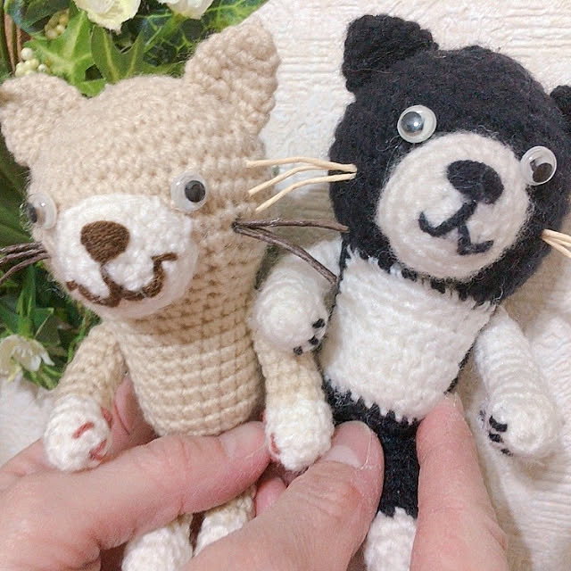 毛糸/あみぐるみ/ぬいぐるみ/ねこ雑貨/グリーン×雑貨...などのインテリア実例 - 2020-04-15 00:38:52
