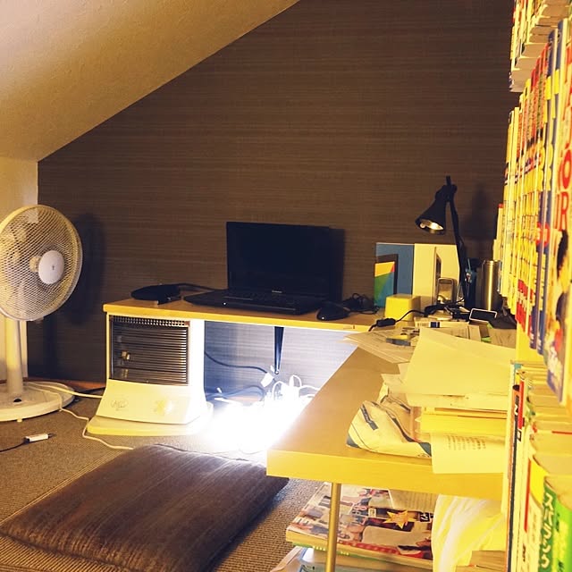 机のインテリア実例 - 2014-06-27 11:37:24