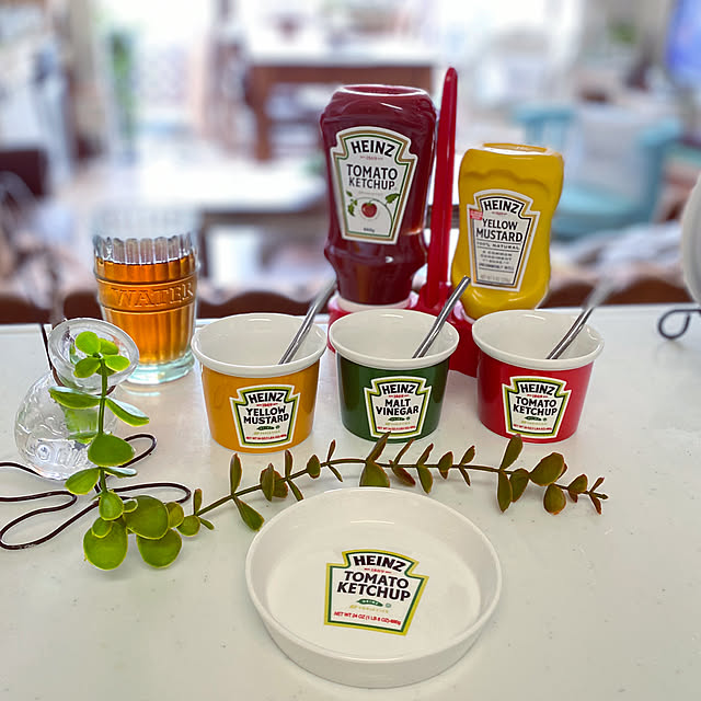 HEINZ ハインツ ケチャップ&マスタード スタンドセット 150周年 HEINZ ハインツ ケチャップ&マスタード スタンドセット 150周年