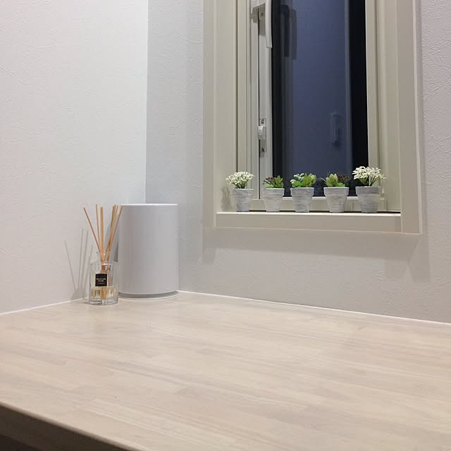 机/フェイクグリーン/100均/セリアのインテリア実例 - 2016-03-05 21:50:55
