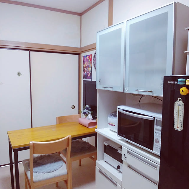 部屋全体/ニトリ/一人暮らし/ダイソー/Francfranc...などのインテリア実例 - 2022-06-12 07:32:42