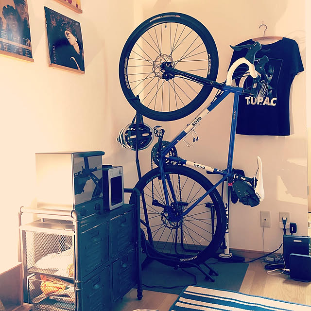 サイクリング/自転車のある部屋/自転車/見せる収納/ロードバイク...などのインテリア実例 - 2020-11-07 05:21:17