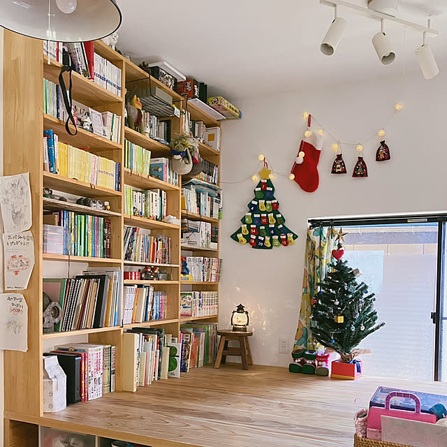 クリスマス/リノベーション/低予算リノベ/オープン収納/無垢材の床...などのインテリア実例 - 2024-12-16 08:42:46