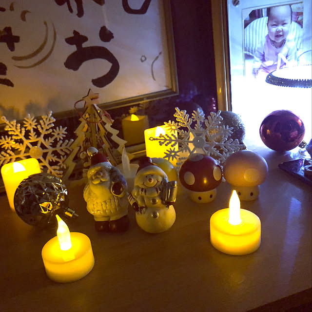クリスマス/100均/3COINS/玄関/入り口のインテリア実例 - 2019-12-01 13:41:26