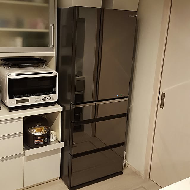 キッチン/冷蔵庫/Panasonic/イベント用/鏡面のインテリア実例 キッチン/冷蔵庫/Panasonic/イベント用/鏡面のインテリア実例