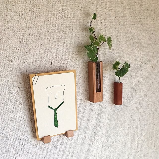 壁/天井/セリア/観葉植物のインテリア実例 - 2015-06-04 12:58:55