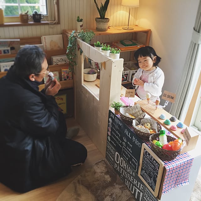 おままごとキッチン お店屋さんごっこのおしゃれなアレンジ おままごとキッチン お店屋さんごっこのおしゃれなアレンジ