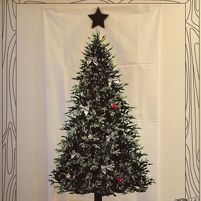 壁/天井/ツリータペストリー/クリスマス/雑貨のインテリア実例 - 2016-10-24 20:03:16