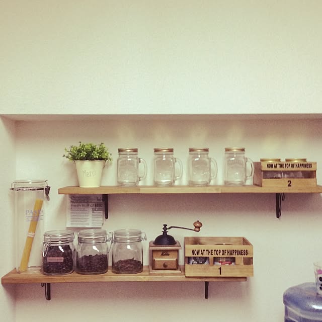 キッチン/DIY/3COINS/セリアのインテリア実例 - 2015-09-11 00:24:35