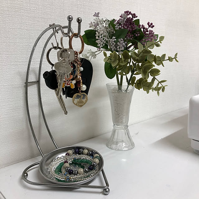 玄関/入り口/鍵おきば/バナナスタンド/鍵かけフック/バナナスタンド利用...などのインテリア実例 - 2019-02-01 14:18:27