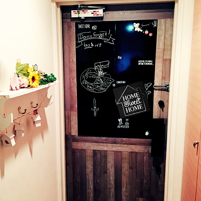 玄関/入り口/DIY/salut!/雑貨/北欧のインテリア実例 - 2017-06-04 14:06:35