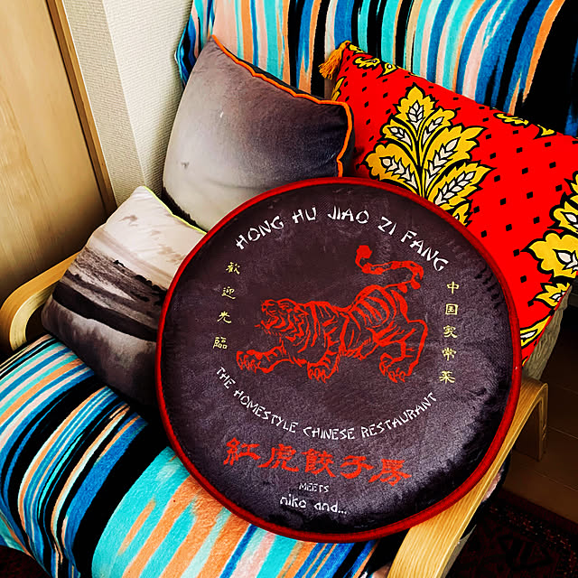 niko and…/紅虎餃子房/紅虎餃子房MEETSnikoand…/クッション/一人暮らし...などのインテリア実例 - 2021-06-17 14:43:33